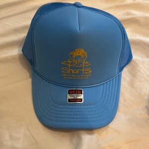 Shorts Brewing Blue and Yellow Trucker Hat